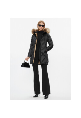 Blauer Пухено яке 23WBLDK03140 Черен Regular Fit - Pepit.bg