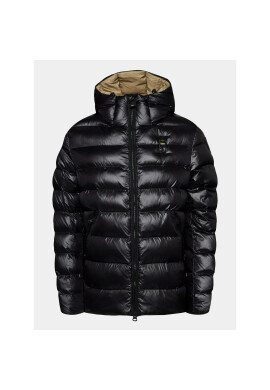 Blauer Пухено яке 23WBLUC02083 Черен Regular Fit - Pepit.bg
