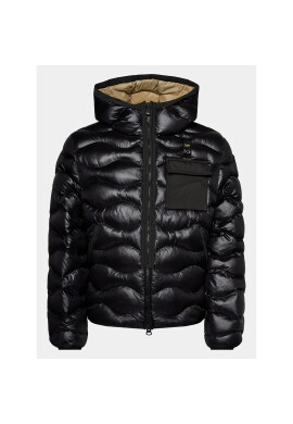 Blauer Пухено яке 23WBLUC02084 Черен Regular Fit - Pepit.bg