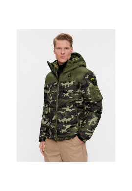 Blauer Пухено яке 23WBLUC02322 Зелен Regular Fit - Pepit.bg