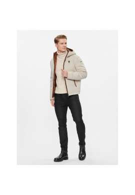 Blauer Пухено яке 23WBLUC06047 Бежов Regular Fit - Pepit.bg