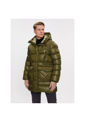 Blauer Пухено яке 23WBLUK02082 Зелен Regular Fit - Pepit.bg