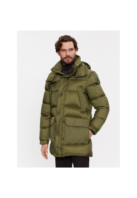 Blauer Пухено яке 23WBLUK03009 Зелен Regular Fit - Pepit.bg
