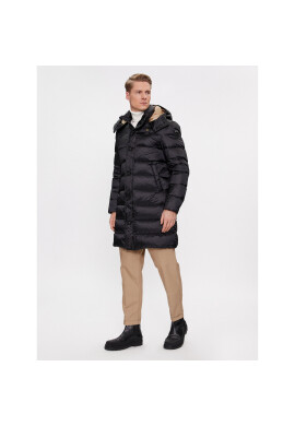 Blauer Пухено яке 23WBLUK03077 Черен Regular Fit - Pepit.bg