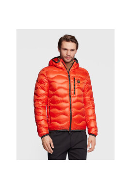 Blauer Пухено яке BLUC03014 006355 Оранжев Regular Fit - Pepit.bg