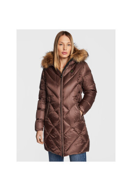 Blauer Пухено яке Brandy BLDK03215 006047 Кафяв Regular Fit - Pepit.bg