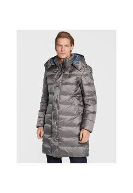 Blauer Пухено яке Gus BLUK03006 006047 Сив Regular Fit - Pepit.bg
