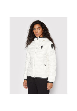 Blauer Пухено яке Kristin BLDC03155 006235 Бял Regular Fit - Pepit.bg