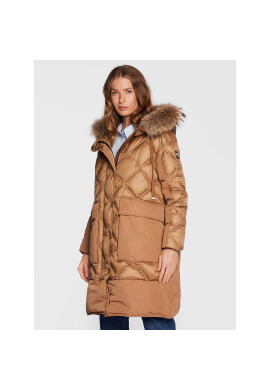 Blauer Пухено яке Tafta BLDK03108 006351 Бежов Regular Fit - Pepit.bg
