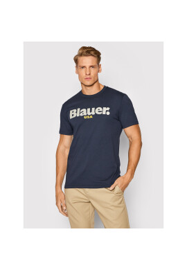Blauer Тишърт 21WBLUH02285 Тъмносин Regular Fit - Pepit.bg