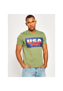 Blauer Тишърт Soft 20SBLUH02158 004547 Зелен Regular Fit - Pepit.bg
