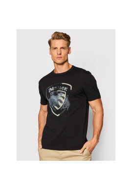 Blauer Тишърт Worn-Effect 21WBLUH02289 Черен Regular Fit - Pepit.bg