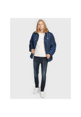Blend Пухено яке Outerwear 20714383 Тъмносин Regular Fit - Pepit.bg