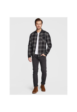 Blend Риза 20714604 Черен Slim Fit - Pepit.bg