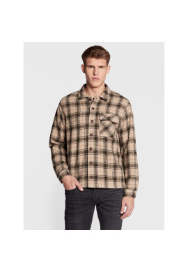 Blend Риза 20714617 Бежов Oversize - Pepit.bg