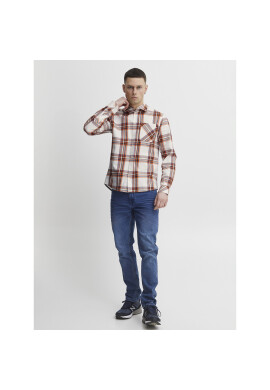 Blend Риза 20715737 Оранжев Regular Fit - Pepit.bg