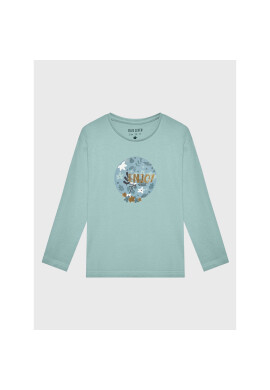 Blue Seven Блуза 750696 Зелен Regular Fit - Pepit.bg