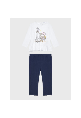 Blue Seven Комплект блуза и клин 966009 Бял Regular Fit - Pepit.bg