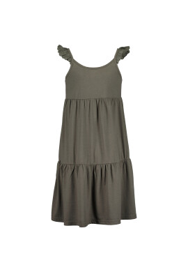 Blue Seven Лятна рокля 528112 X Зелен Regular Fit - Pepit.bg