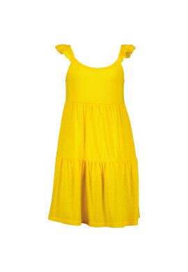 Blue Seven Лятна рокля 528112 X Жълт Regular Fit - Pepit.bg