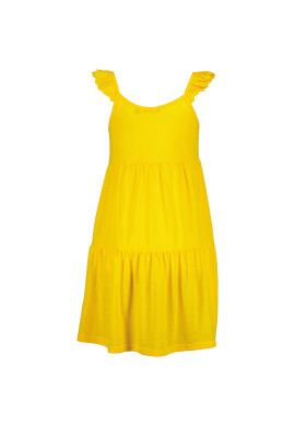 Blue Seven Лятна рокля 528112 X Жълт Regular Fit - Pepit.bg