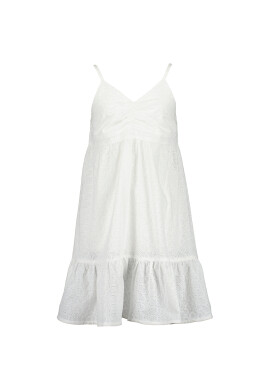 Blue Seven Лятна рокля 542087 X Бял Regular Fit - Pepit.bg