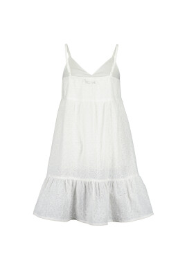 Blue Seven Лятна рокля 542087 X Бял Regular Fit - Pepit.bg