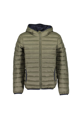 Blue Seven Пухено яке 697031 Зелен Regular Fit - Pepit.bg