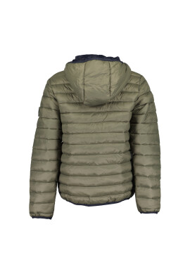 Blue Seven Пухено яке 697031 Зелен Regular Fit - Pepit.bg