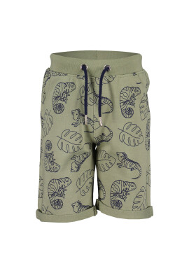 Blue Seven Спортни шорти 824611 Зелен Regular Fit - Pepit.bg