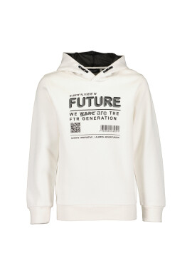 Blue Seven Суитшърт 670177 Бял Regular Fit - Pepit.bg