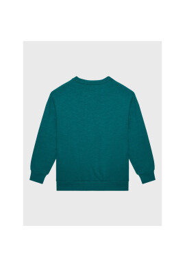 Blue Seven Суитшърт 670191 Зелен Regular Fit - Pepit.bg