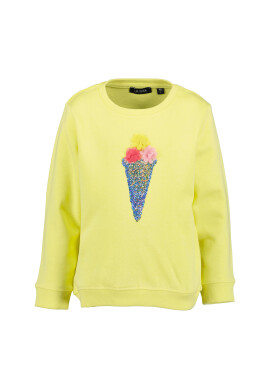 Blue Seven Суитшърт 717599 X Жълт Regular Fit - Pepit.bg