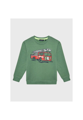 Blue Seven Суитшърт 864676 Зелен Regular Fit - Pepit.bg