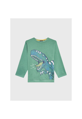 Blue Seven Суитшърт 864686 Зелен Regular Fit - Pepit.bg