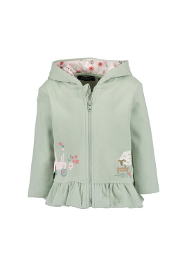 Blue Seven Суитшърт 957069 X Зелен Regular Fit - Pepit.bg