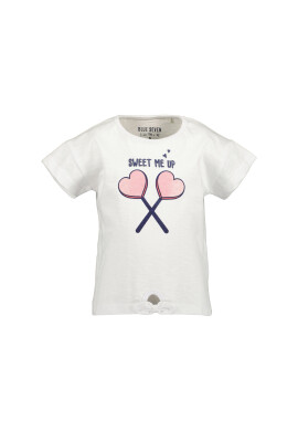 Blue Seven Тишърт 702267 X Бял Regular Fit - Pepit.bg