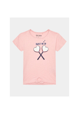 Blue Seven Тишърт 702267 X Розов Regular Fit - Pepit.bg