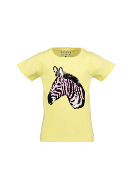 Blue Seven Тишърт 702273 X Жълт Regular Fit - Pepit.bg