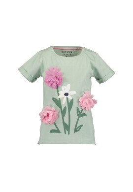 Blue Seven Тишърт 702281 X Зелен Regular Fit - Pepit.bg