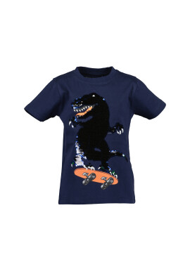 Blue Seven Тишърт 802259 X Тъмносин Regular Fit - Pepit.bg