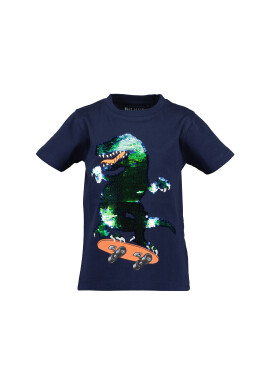 Blue Seven Тишърт 802259 X Тъмносин Regular Fit - Pepit.bg