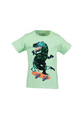 Blue Seven Тишърт 802259 X Зелен Regular Fit - Pepit.bg