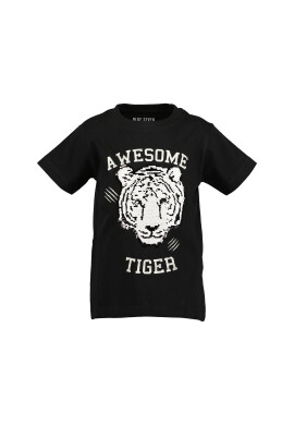 Blue Seven Тишърт 802271 X Черен Regular Fit - Pepit.bg