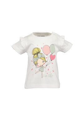 Blue Seven Тишърт 901122 X Бял Regular Fit - Pepit.bg