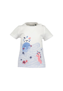 Blue Seven Тишърт 901123 X Бял Regular Fit - Pepit.bg