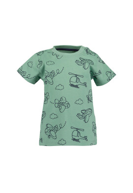 Blue Seven Тишърт 928137 X Зелен Regular Fit - Pepit.bg