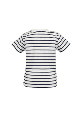 Blue Seven Тишърт 928138 X Бял Regular Fit - Pepit.bg