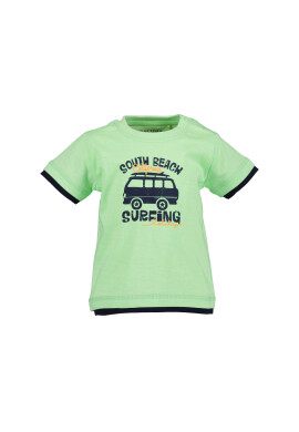 Blue Seven Тишърт 928141 X Зелен Regular Fit - Pepit.bg