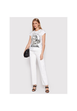 Blugirl Blumarine Тишърт RA2185-J6450 Бял Regular Fit - Pepit.bg